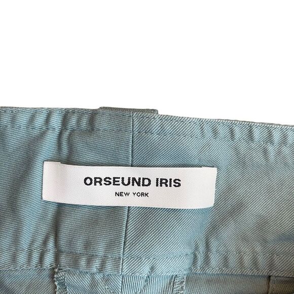 Orseund‎ Iris Women’s M Le Carpenter Pants Parisian Blue Coastal Relaxed Fit New - Picture 4 of 10